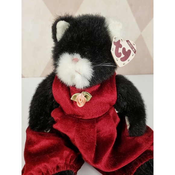 TY Attic Treasures | Ebony the Cat - Picture 2 of 6